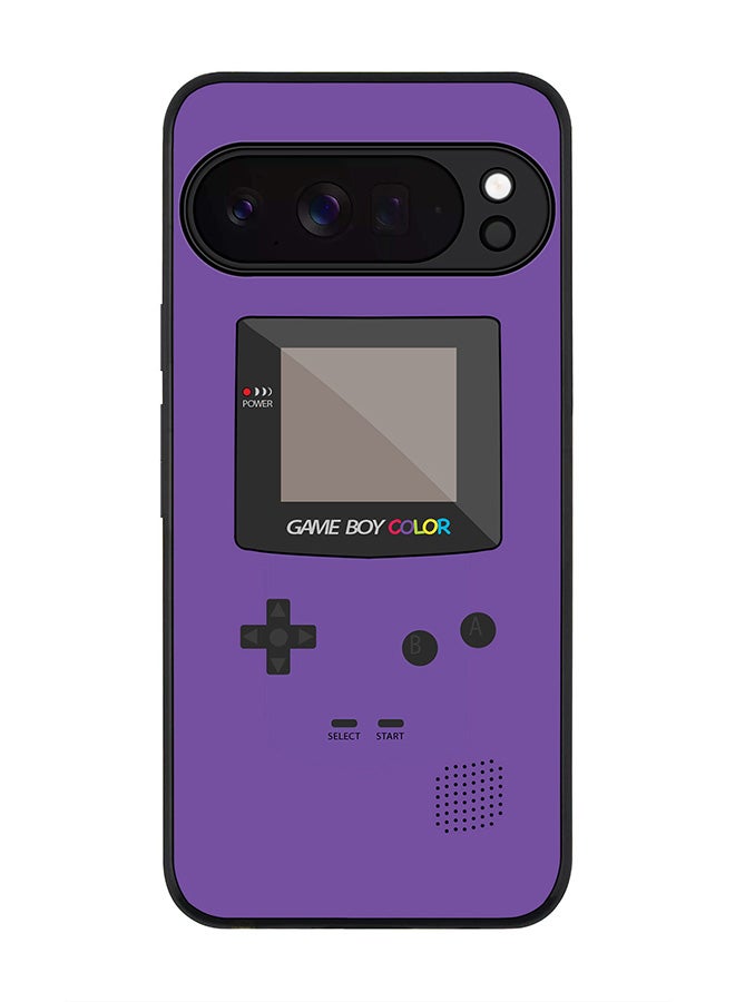 Stylizedd For Google Pixel 10 Pro XL Case,Slim fit Camera Protection, Shockproof Thin Phone cover  - Gameboy Color - Purple - Image 1